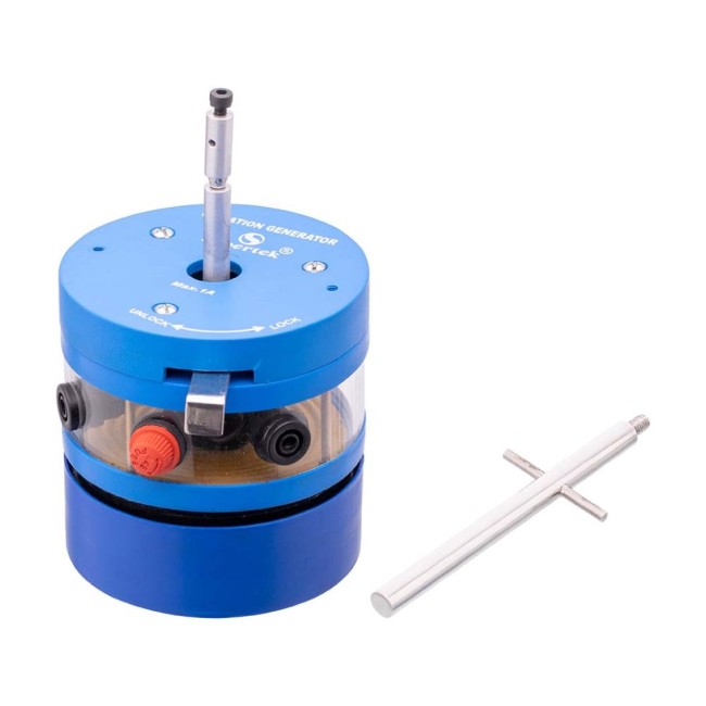 Виброгенератор с комплектом принадлежностей на стойке