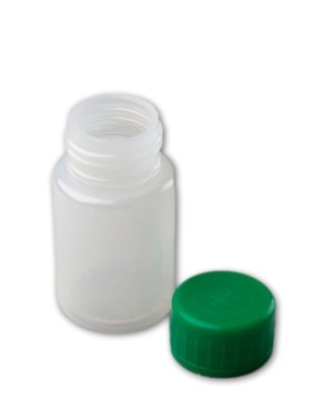 Банка 40 мл.под реактивы с крышкой, ПЭ