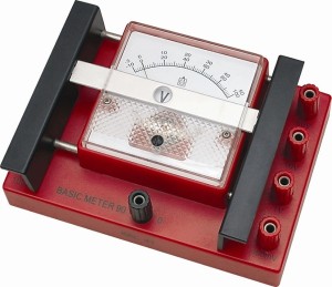 Набор электроизмерительных приборов (гальванометр, амперметр, вольтметр, измеритель тока и напряжения комбинированный)